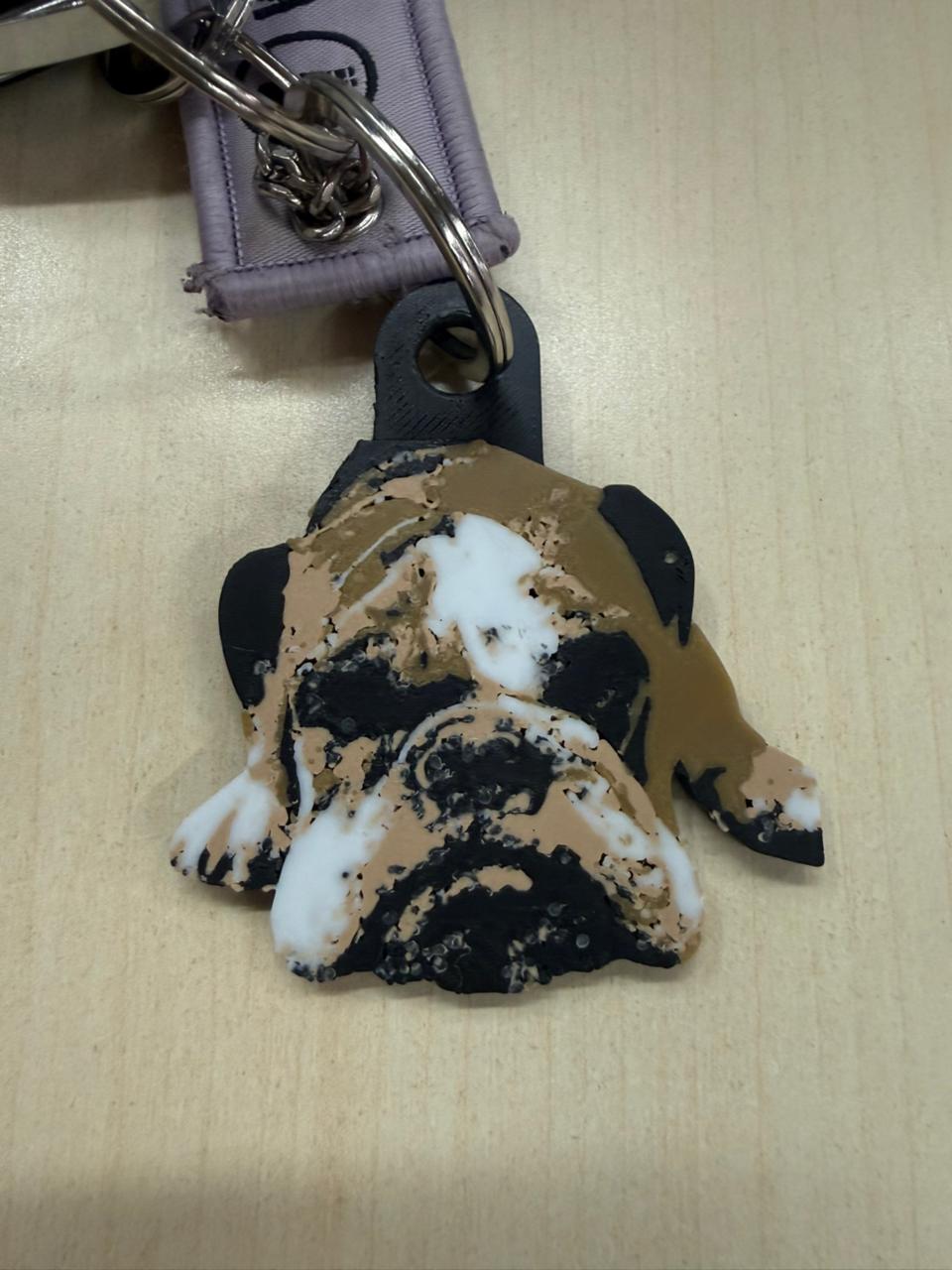 Custom Μπρελόκ Bulldog